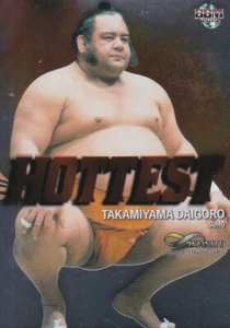 2019 BBM INFINITY HOTTEST H04 TAKAMIYAMA DAIGORO SUMO JAPAN - Picture 1 of 2