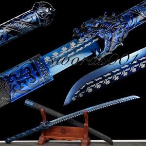 Handmade Katana / Manganese Steel / Collectible Sword / Full Tang / Sharp Blade - Picture 1 of 11