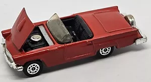 Corgi 1957 Ford Thunderbird Red Diecast Near Mint Condition 1980 BRITAIN - Picture 1 of 8