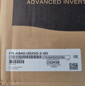 Neu Frequenzumrichter mit Karton FR-A840-00250-2-60 per DHL Expressversand - Bild 1 von 2