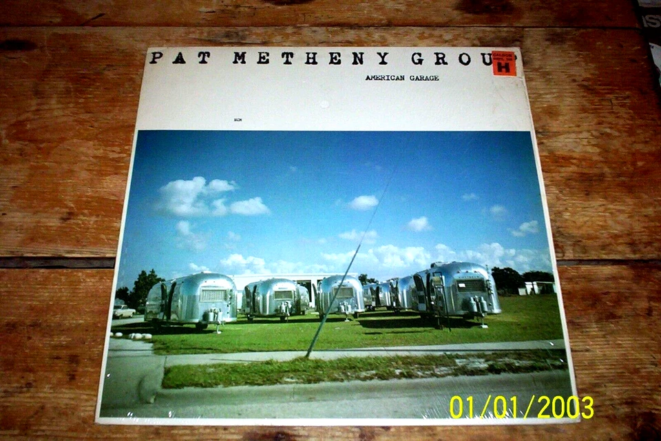 PAT METHENY GROUP ( AMERICAN GARAGE ) ORIG 1979 ECM #1155 VINYL LP in shrink NM- - Image 1 of 1