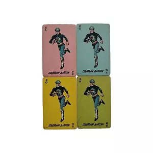 KOOI-POP CAPTAIN ACTION CARDS LOT OF 4 - Picture 1 of 2