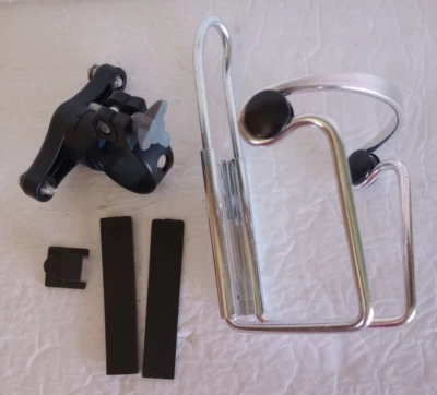 Алюминиевый держатель для бутылки с водой держатель для велосипеда/коляски/велосипеда крепление на штангу - Изображение 1 из 4