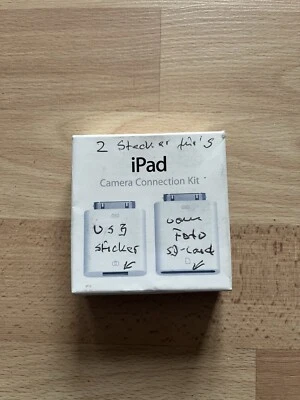 Apple iPad Camera Connection Kit - Weiß (MC531ZM/A) - Bild 1 von 4