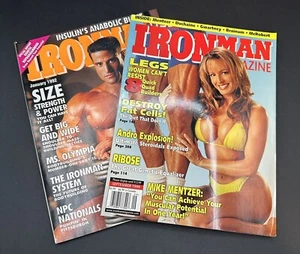 VTG IRON MAN Muscle Magazines September 1999, January 1992, The Future - Picture 1 of 20