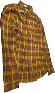 J.Crew Herren Slim Fit angerauter Twill Herbst kariert Button Down Hemd Medium neu mit Etikett * - Bild 1 von 7