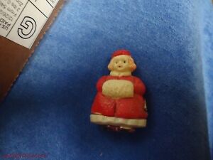 Vintage Celluloid Figural Measuring Tape Lady In Red Japan Plastic Works MUFF
