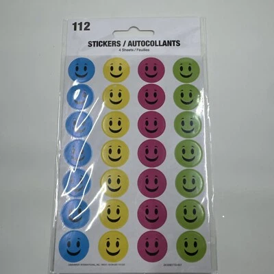 112 pegatinas Happy Face Foto 1 de 2