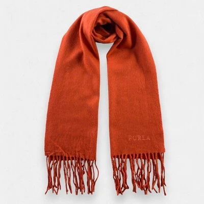 Furla Bufanda Silenciador Invierno Cuello Bufanda Lana Bufandas Foto 1 de 4