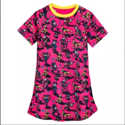NUEVO CON ETIQUETAS Disney Niñas Halloween Camisón 9/10 Mickey Mouse & Friends Pijama Foto 1 de 3