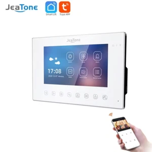 Jeatone Impronte Digitali 4In1 Sblocca Wifi Campanello Videocitofono Sistema 7 P - Bild 1 von 23