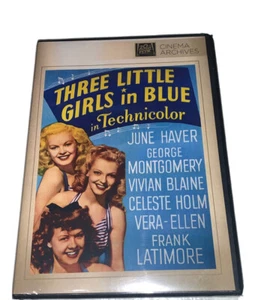 THREE LITTLE GIRLS IN BLUE (1946 June Haver) - Region Free DVD - Sealed - Imagen 1 de 3