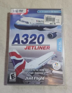 Just Flight A320 Jetliner Expansion For Flight Simulator X FSX FACTORY SEALED - Picture 1 of 4