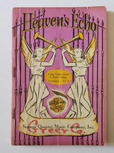 Heaven's Echo Songbook Stamps Quartet Music Company Inc 1963 Paperback Vtg - Picture 1 of 4