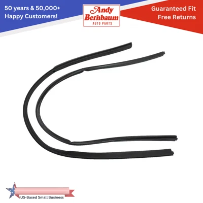 Para Chrysler 1941-1948 4 puertas sedán ventana trasera derecha/izquierda ventilación sello de goma moldeado Foto 1 de 4