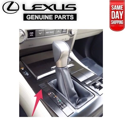 10 - 23 LEXUS GX460 ПЕРЕКЛЮЧАТЕЛЬ ЗАМОК СПУСК КНОПКА КРЫШКА ОТДЕЛКА ЧЕРНЫЙ OEM НОВЫЙ - Изображение 1 из 4