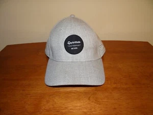New Era TaylorMade Est 1979 39Thirty Golf Cap/Hat Stretch Fit Gray S/M - Picture 1 of 9