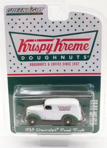 Greenlight 1/64 Scale Model 35080-B - 1939 Chevrolet Panel Truck - Krispy Kreme - Picture 1 of 4