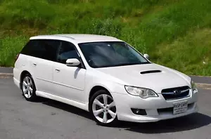 2007 Subaru Legacy 2.0 GT Turbo Estate - SI DRIVE - Fresh Import - PEARL WHITE - Picture 1 of 20