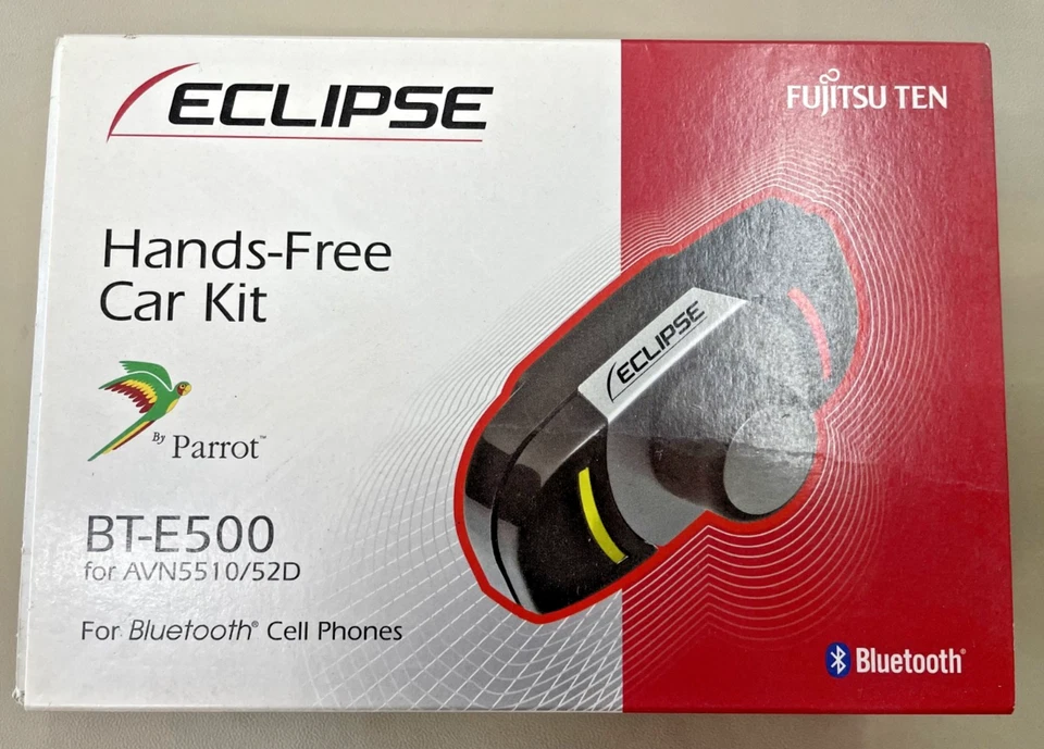 Eclipse BT-E500 Bluetooth Hands-Free Car Kit for AVN5510/52D, NOS - Image 1 of 4