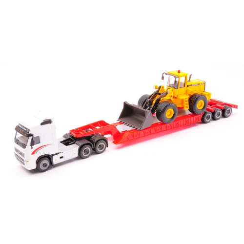 VOLVO FH12 WITH BULLDOZER L150C 1 87 Cararama Camion Nouveau modèle