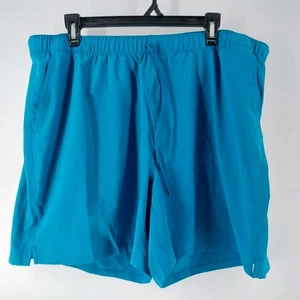 Reel Legends Performance Clothing Mens Shorts Size 1X Blue With Pockets Fishing - Picture 1 of 10