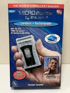 Micro Force Shave Pro Cordless Rechargable Wet/Dry Shaver New - Picture 1 of 8