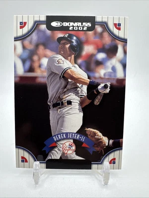 2002 Donruss Base Set #3 Derek Jeter - Image 1 of 2
