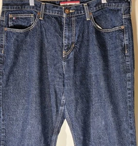 TOMMY HILFIGER 85 MEN'S ORIGINAL DENIM 100 COTTON W 38 L 30 BLUE #0006 - Picture 1 of 12