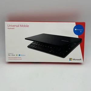 Universal Mobile Keyboard Microsoft For Windows Tablet, iPhone And Android Black - Picture 1 of 10