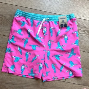 Chubbies Swim Trunks Toucan Print Youth XL Classic Swim Shorts - Picture 1 of 6