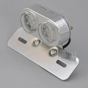 Cromo 20 LED Freno de motocicleta Bicicleta Funcionamiento Placa Luz Trasa Universal - Imagen 1 de 6