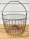 Vintage Wire Egg Basket, Gold Vein, Home Decor, Farmhouse, Storage Basket, Gifts