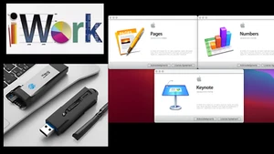 iWork 2013 Pages Numbers Keynote USB Installer For Mac OS X - Picture 1 of 3