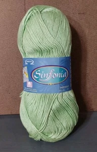Omega Sinfonia Merc. Baumwollgarn Sportgewicht 3,5 Unzen 3 Knäuel 218 Yrd Pistazie - Bild 1 von 4