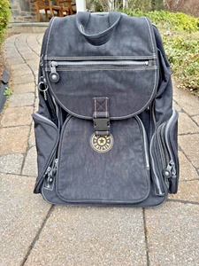 Kipling Alcatraz Black Wheeled Carry On Rolling Backpack-Excellent Condition - Picture 1 of 9