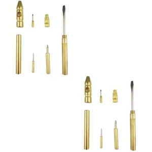 2 stücke 6 in 1 kupfer plattierter hammer kleiner hammer multifunktionaler - Bild 1 von 12
