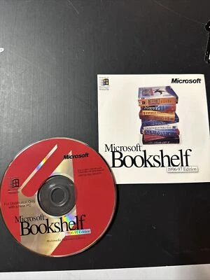 MICROSOFT BOOKSHELF 1996-1997 EDITION MULTIMEDIA REFERENCE LIBRARY - Image 1 of 3