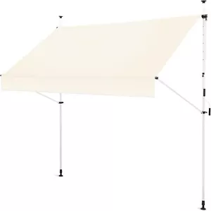 Gartenfreude Klemmmarkise Markise Sonnenschutz Balkonmarkise Campingmarkise NEU - Bild 1 von 10