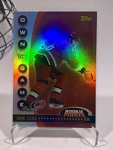 2002-03 Topps Own The Game Erik Cole #OTG14 Insertar Carolina Hurricanes - Imagen 1 de 4