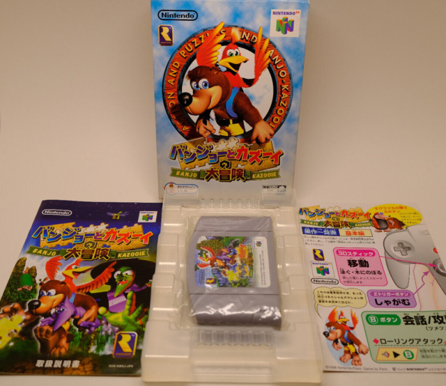 Banjo to Kazooie no Daiboken 2 N64 Nintendo 64 Japanese ver Tested