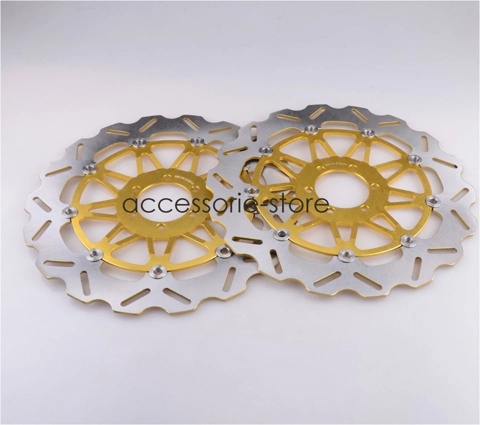 Front Brake Disc Rotor For Moto Guzzi BREVA 850 GRISO V85 v10 V11 NORGE SPORT 8V - Image 1 of 4