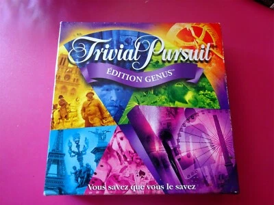TRIVIAL POURSUIT EDITION GENUS 2001 De 2 a 36 joueurs 10 Ans et +  neuf - Photo 1/2