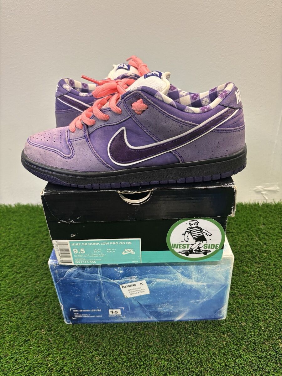 Nike Concepts x Dunk SB Special Box Low Purple Lobster | eBay Nike Concepts x Dunk SB Special Box Low Purple Lobster | eBay