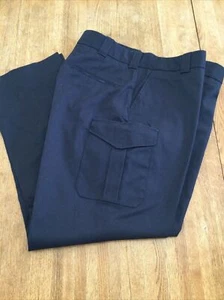 Neu ohne Etikett Lavigne-Fit lockere taktische Cargohose Arbeit Utility marineblau 40 x 32 - Bild 1 von 8