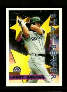 1996 Topps #5 LARRY WALKER - Mint - Picture 1 of 2