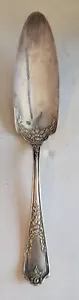 1911 SIMEON L &GEO H ROGERS CO Silver Color Spoon Floral,Curved 7 3/8" - Picture 1 of 2
