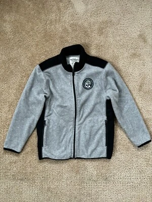 Chaqueta polar con cremallera azul marino vieja para niños talla pequeña Foto 1 de 4