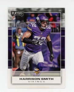 2017 Panini Playoff HARRISON SMITH Rare FOOTBALL CARD #52 Minnesota Vikings - Picture 1 of 1