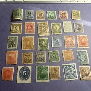 El Salvador ,Honduras, Others Group Mixed unused Hinged (Lot 55 File 53) - Picture 1 of 3